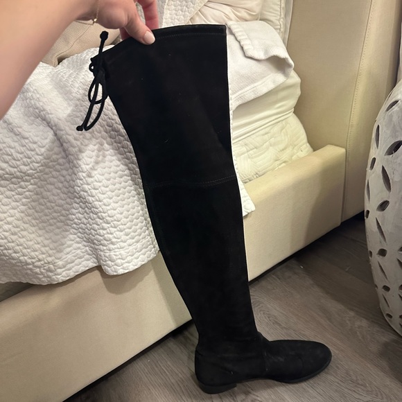 Stuart Weitzman Lowland Suede Over the Knee Boot - Picture 11 of 14